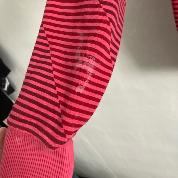 Nike  stripped zip up hoodie size medium - Picture 9 of 15